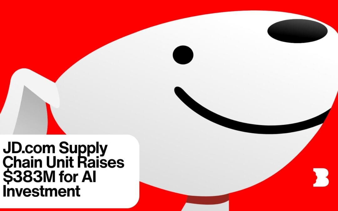 JD.com Supply Chain Unit Raises $383M for AI Investment