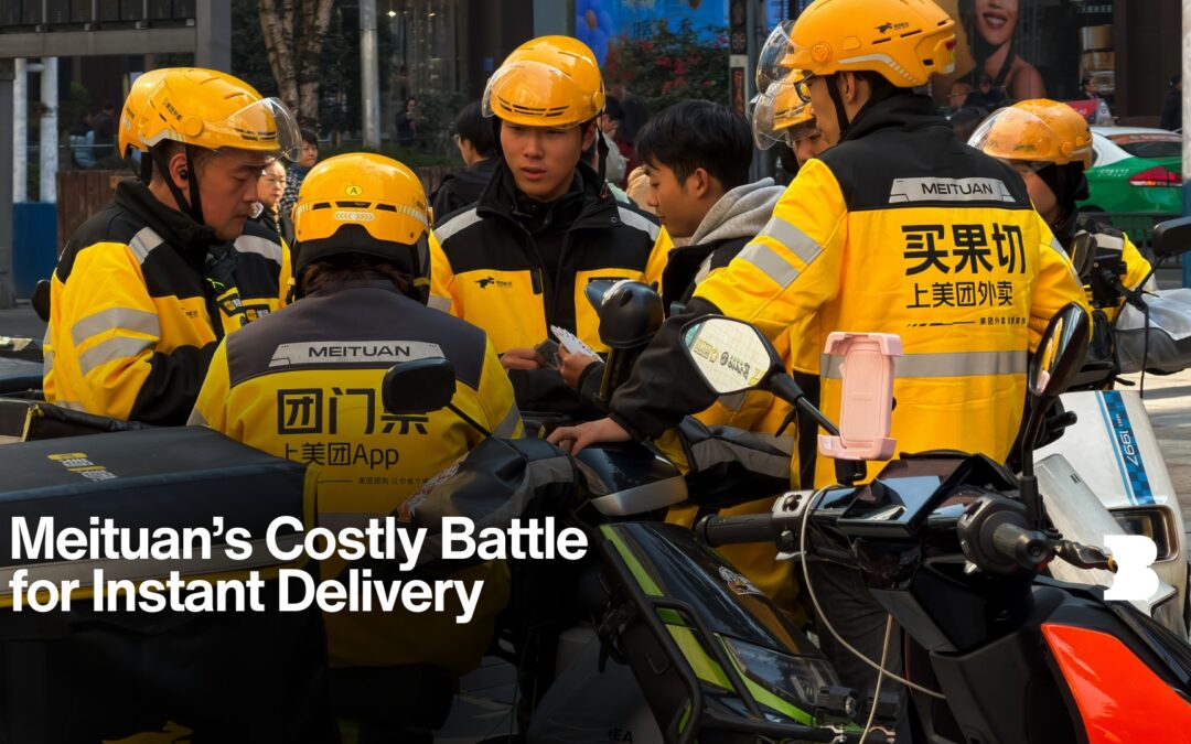 Meituan’s Costly Battle for Instant Delivery