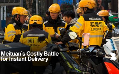 Meituan’s Costly Battle for Instant Delivery